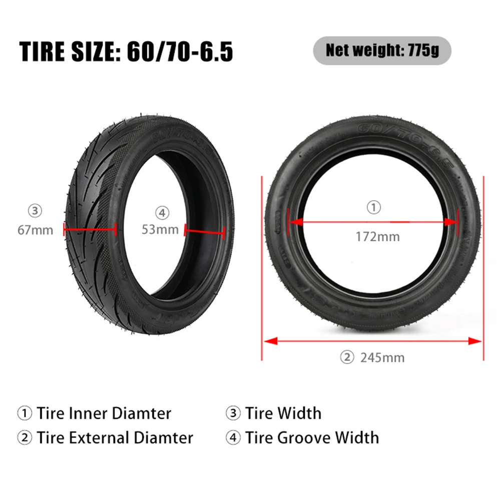 1PC Tubeless Tyre10 Inch 60/70-6.5 Electric Scooter Tyre Tubeless Tires For Ninebot Max G30 Scooter Accessories
1PC Tubeless Tyre10 Inch 60/70-6.5 Electric Scooter Tyre Tubeless Tires For Ninebot Max G30 Scooter Accessories