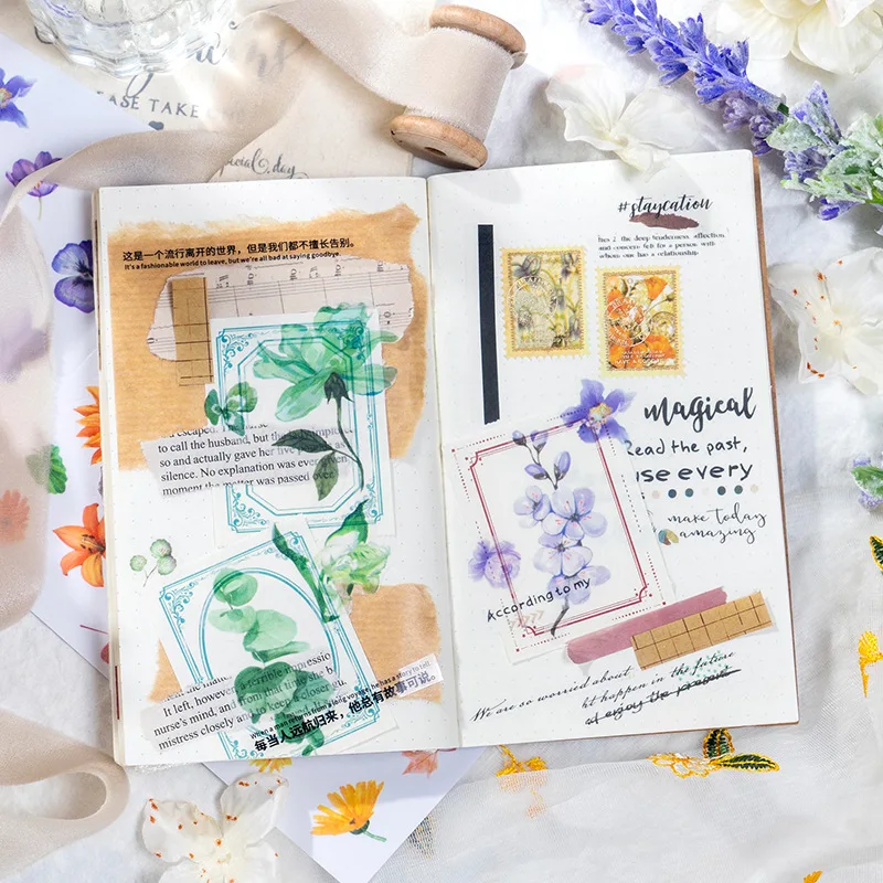 10 Pcs Vintage Washi Stickers Book DIY Diary Junk Journal Decoration Plant Label Sticker Album Scrapbooking
10 Pcs Vintage Washi Stickers Book DIY Diary Junk Journal Decoration Plant Label Sticker Album Scrapbooking