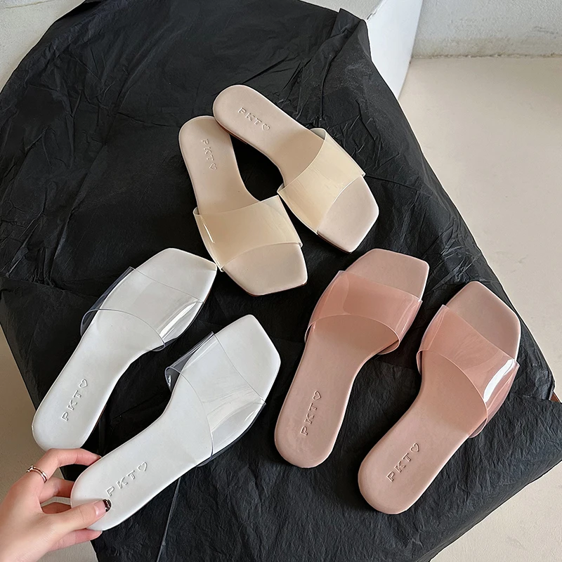 2023 Hot Sale Shoes for Women Solid Color Women's Slippers Explosive Style Slip on Shoes Female Open Toe Square Heel Slippers
2023 Hot Sale Shoes for Women Solid Color Women's Slippers Explosive Style Slip on Shoes Female Open Toe Square Heel Slippers