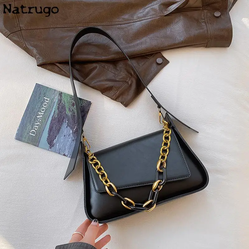 Черные кожаные сумки через плечо для женщин 2023, модная сумка через плечо, женские сумки на цепочке и кошельки
Черные кожаные сумки через плечо для женщин 2023, модная сумка через плечо, женские сумки на цепочке и кошельки