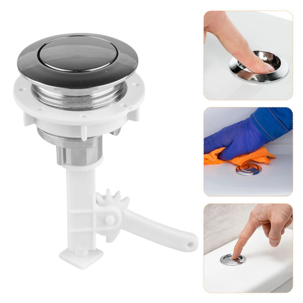 38mm Bathroom Toilet Push Button Toilet Button Cover Round Valve Rods Push Toilet Water Tank Button Bathroom Toilet Accessories
38mm Bathroom Toilet Push Button Toilet Button Cover Round Valve Rods Push Toilet Water Tank Button Bathroom Toilet Accessories