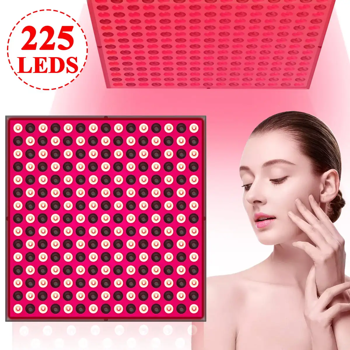 New 45W Red LED Light Therapy Panel Deep Red 660nm and Near Infrared 850nm LED Light Therapy Combo for Face Body Skin Health Imp
New 45W Red LED Light Therapy Panel Deep Red 660nm and Near Infrared 850nm LED Light Therapy Combo for Face Body Skin Health Imp