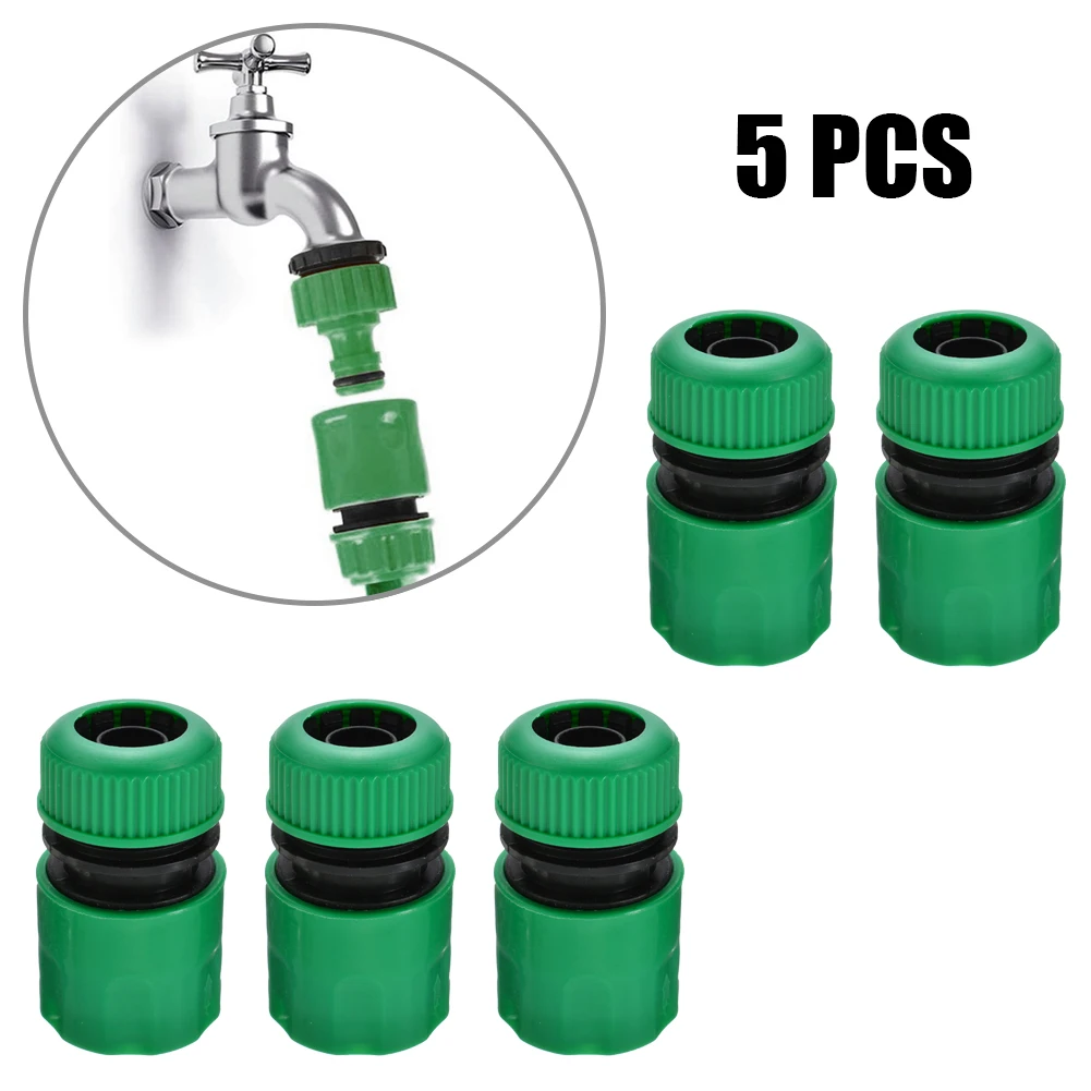5PCS 1/2inch Garden Tap Water Hose Pipe Connector Quick Connect Adapter Fitting For Irrigation Garden Watering Greenhouse
5PCS 1/2inch Garden Tap Water Hose Pipe Connector Quick Connect Adapter Fitting For Irrigation Garden Watering Greenhouse