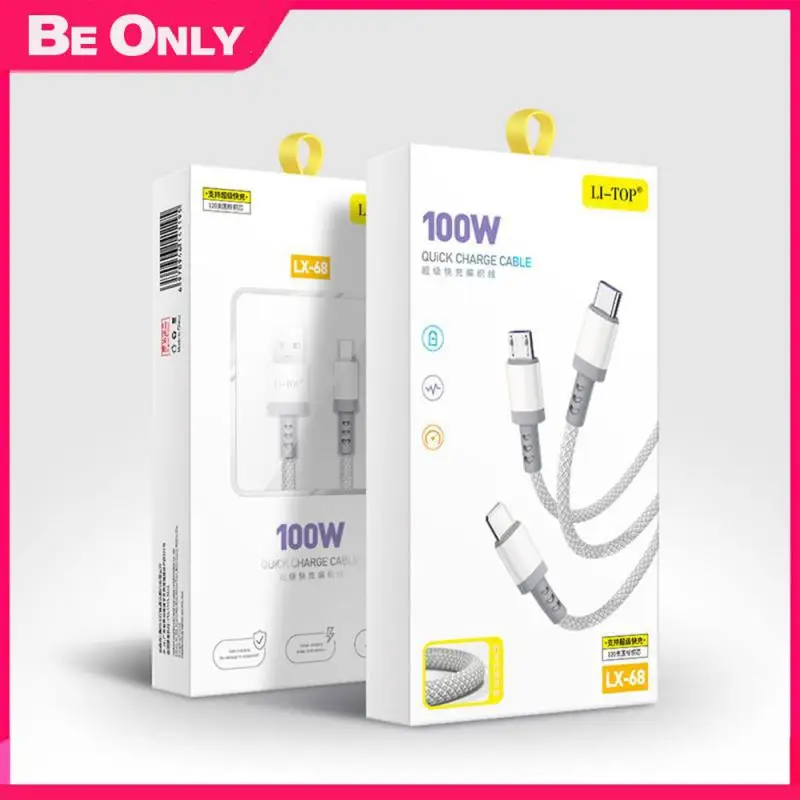 Faster Charging Data Cable Good Workmanship Charging Cable Longer Lifespan Interface Extension And Reinforcement Nylon Braided 
Faster Charging Data Cable Good Workmanship Charging Cable Longer Lifespan Interface Extension And Reinforcement Nylon Braided