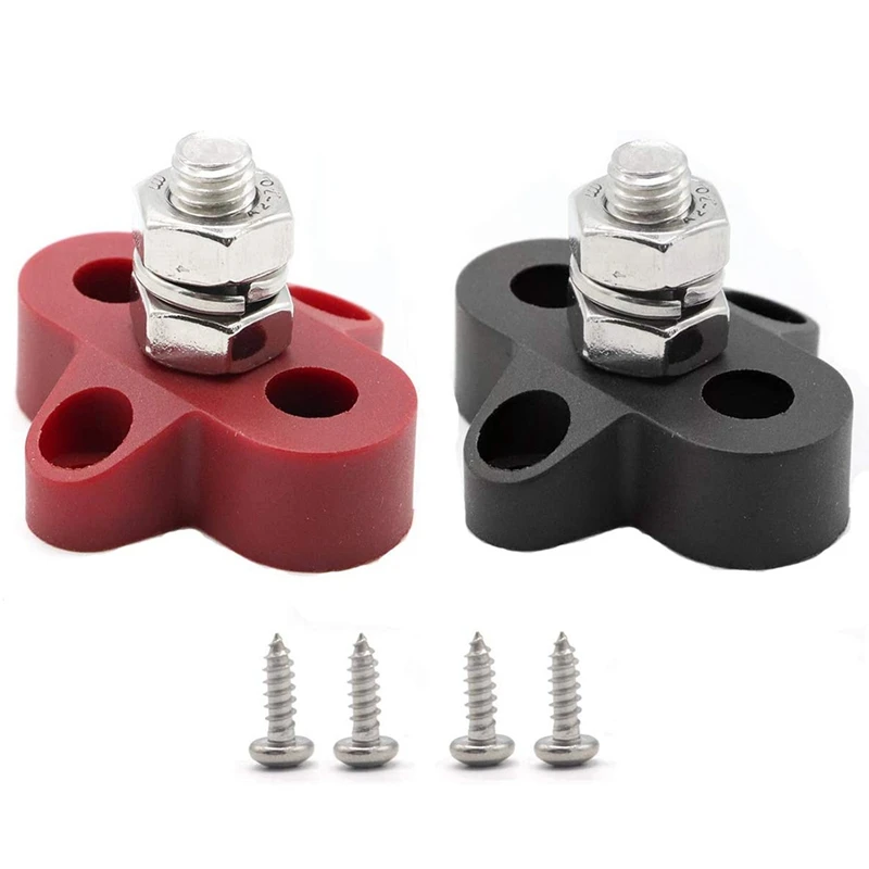 2Pcs 5/16 Inch DC 48V Busbar Power Terminal Block M8 Positive Negative Power Distribution Stud For RV Ship Boat
2Pcs 5/16 Inch DC 48V Busbar Power Terminal Block M8 Positive Negative Power Distribution Stud For RV Ship Boat