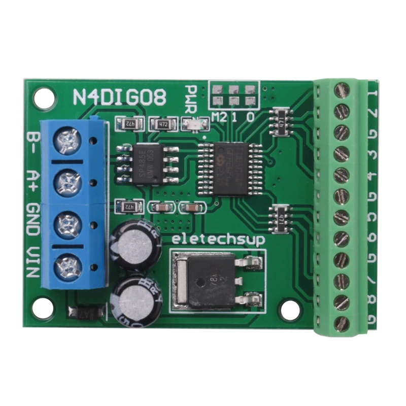 8Ch вход/выход цифровой переключатель TTL Lv ttl CMOS RS485 модуль управления IO Modbus Rtu плата для Реле PLC
8Ch вход/выход цифровой переключатель TTL Lv ttl CMOS RS485 модуль управления IO Modbus Rtu плата для Реле PLC