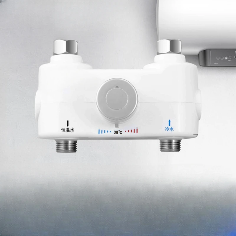 Special water mixing valve for submarine thermostatic valve solar electric water heater Household automatic shower cold
Special water mixing valve for submarine thermostatic valve solar electric water heater Household automatic shower cold