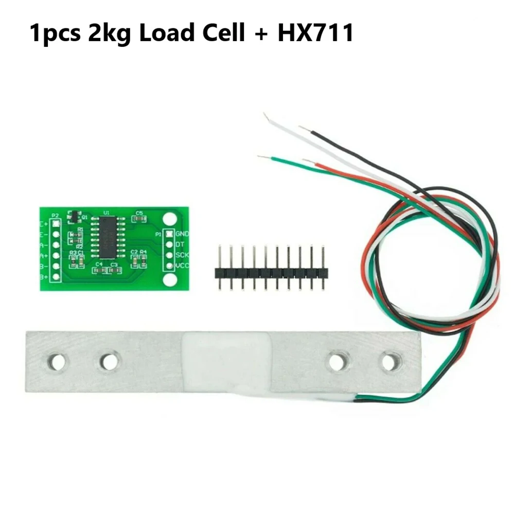 Weighing Sensor Load Cell Industrial 1 Piece 1Kg/2Kg/5Kg/10Kg/20Kg 5-10V Green HX711 Module Voltage Signal YZC-133
Weighing Sensor Load Cell Industrial 1 Piece 1Kg/2Kg/5Kg/10Kg/20Kg 5-10V Green HX711 Module Voltage Signal YZC-133