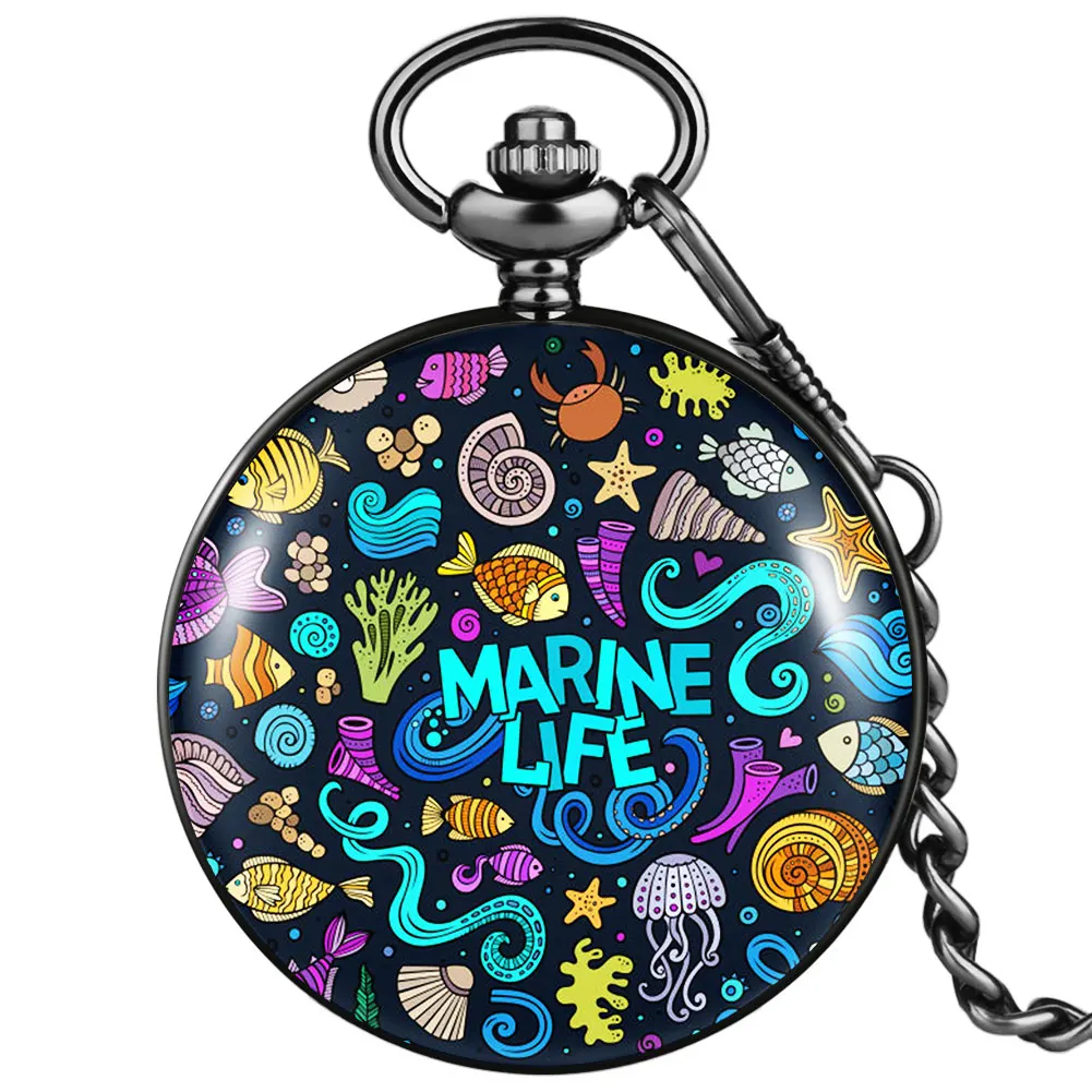 2022 Hot Selling Accept Customized Neutral Pocket Watch with Thick Chain Marine Animal Pattern Exquisite Quartz Watches Souvenir
2022 Hot Selling Accept Customized Neutral Pocket Watch with Thick Chain Marine Animal Pattern Exquisite Quartz Watches Souvenir