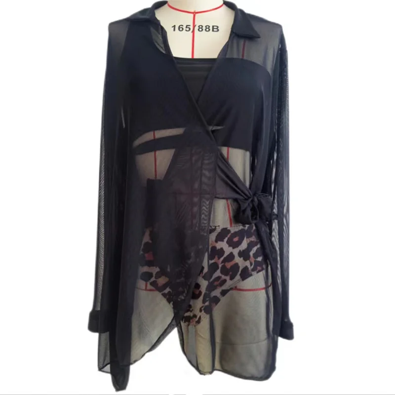 Sexy Women Sheer Mesh Bikini Cover-Ups Summer Beach Cardigan Swimwear Cover Up Outfits for Women 2023 
Sexy Women Sheer Mesh Bikini Cover-Ups Summer Beach Cardigan Swimwear Cover Up Outfits for Women 2023