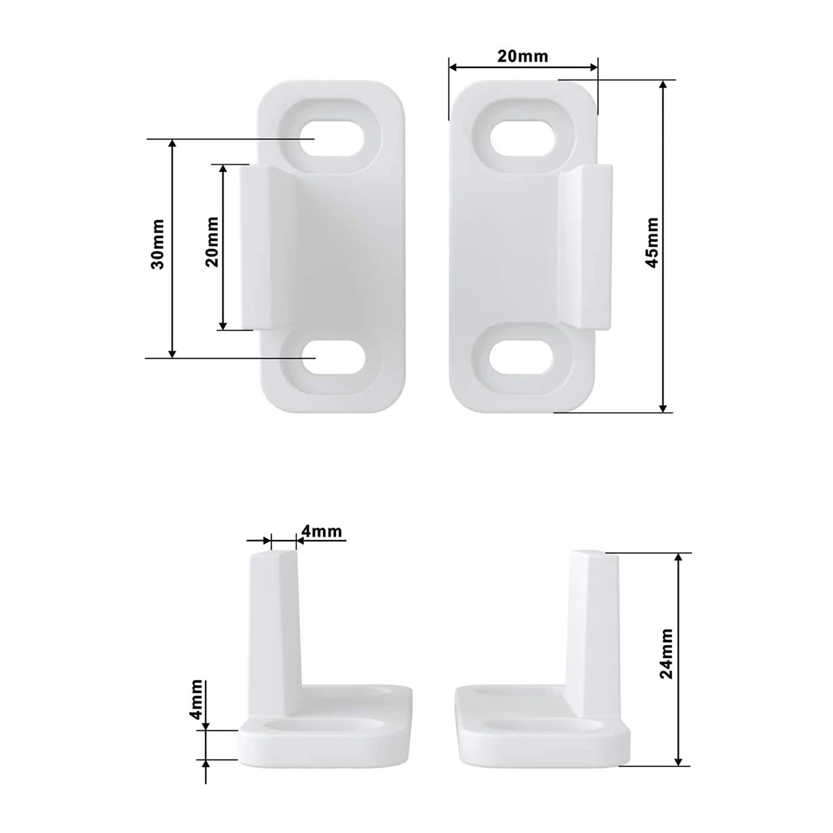 2pcs Plastic L-Guide Floor Guide Adjustable Sliding Parts Replacement For Sliding Barn Door Home Decor Accessories
2pcs Plastic L-Guide Floor Guide Adjustable Sliding Parts Replacement For Sliding Barn Door Home Decor Accessories