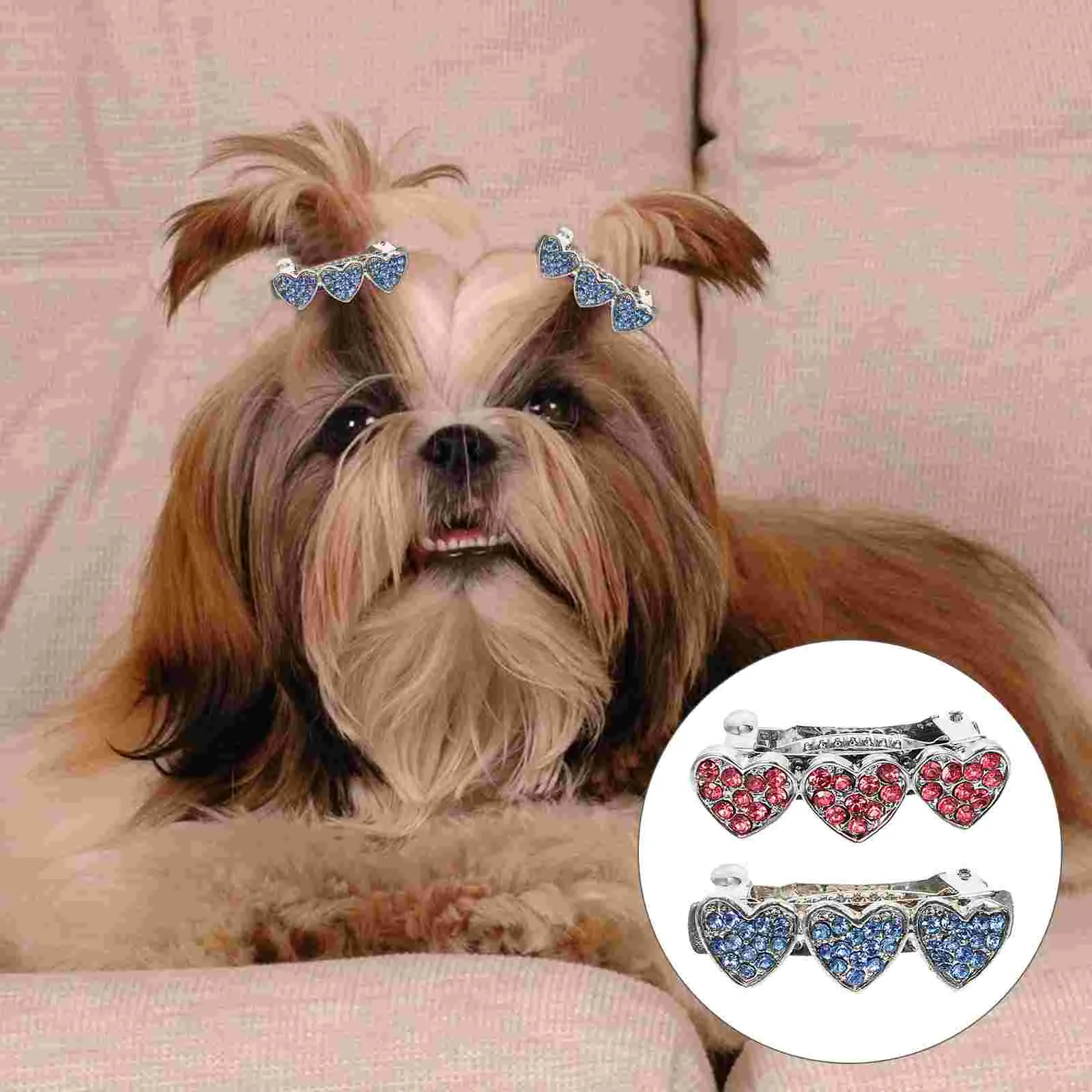Dog Hair Clip Puppy Clips Petdogs Rhinestonehairpin Barrette Heart Barrettes Headdress Cat Accessories Bows Crystal Headband
Dog Hair Clip Puppy Clips Petdogs Rhinestonehairpin Barrette Heart Barrettes Headdress Cat Accessories Bows Crystal Headband