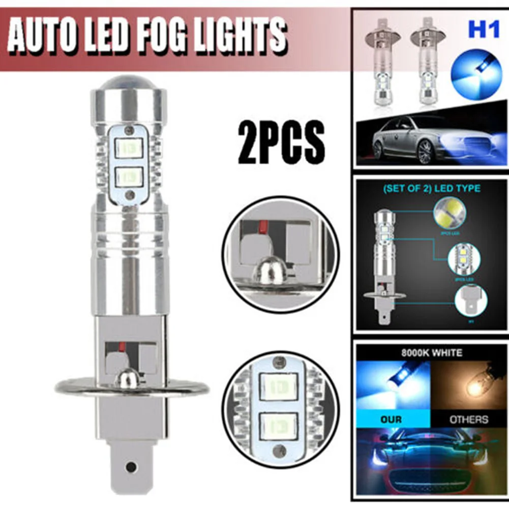 2pcs H1 Car LED Headlight Bulb Kit 100W 8000K 1800LM Ice Blue High And Low Beam Fog Lights Daytime Running Light DRL Car Accesso
2pcs H1 Car LED Headlight Bulb Kit 100W 8000K 1800LM Ice Blue High And Low Beam Fog Lights Daytime Running Light DRL Car Accesso