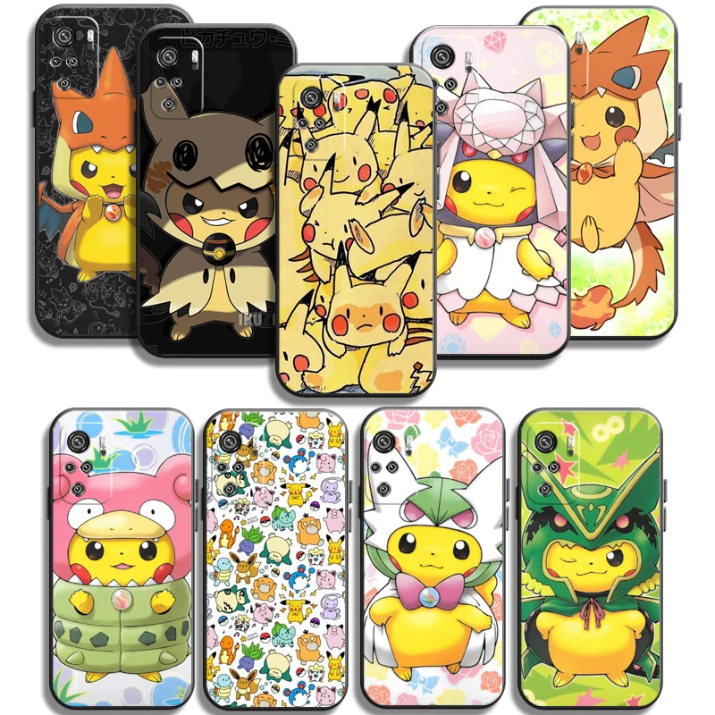 Pokemon Pikachu Phone Cases For Xiaomi Mi 11 Mi 11 Lite POCO X3 GT X3 Pro M3 POCO M3 Pro X3 NFC X3 Soft TPU Funda Back Cover
Pokemon Pikachu Phone Cases For Xiaomi Mi 11 Mi 11 Lite POCO X3 GT X3 Pro M3 POCO M3 Pro X3 NFC X3 Soft TPU Funda Back Cover