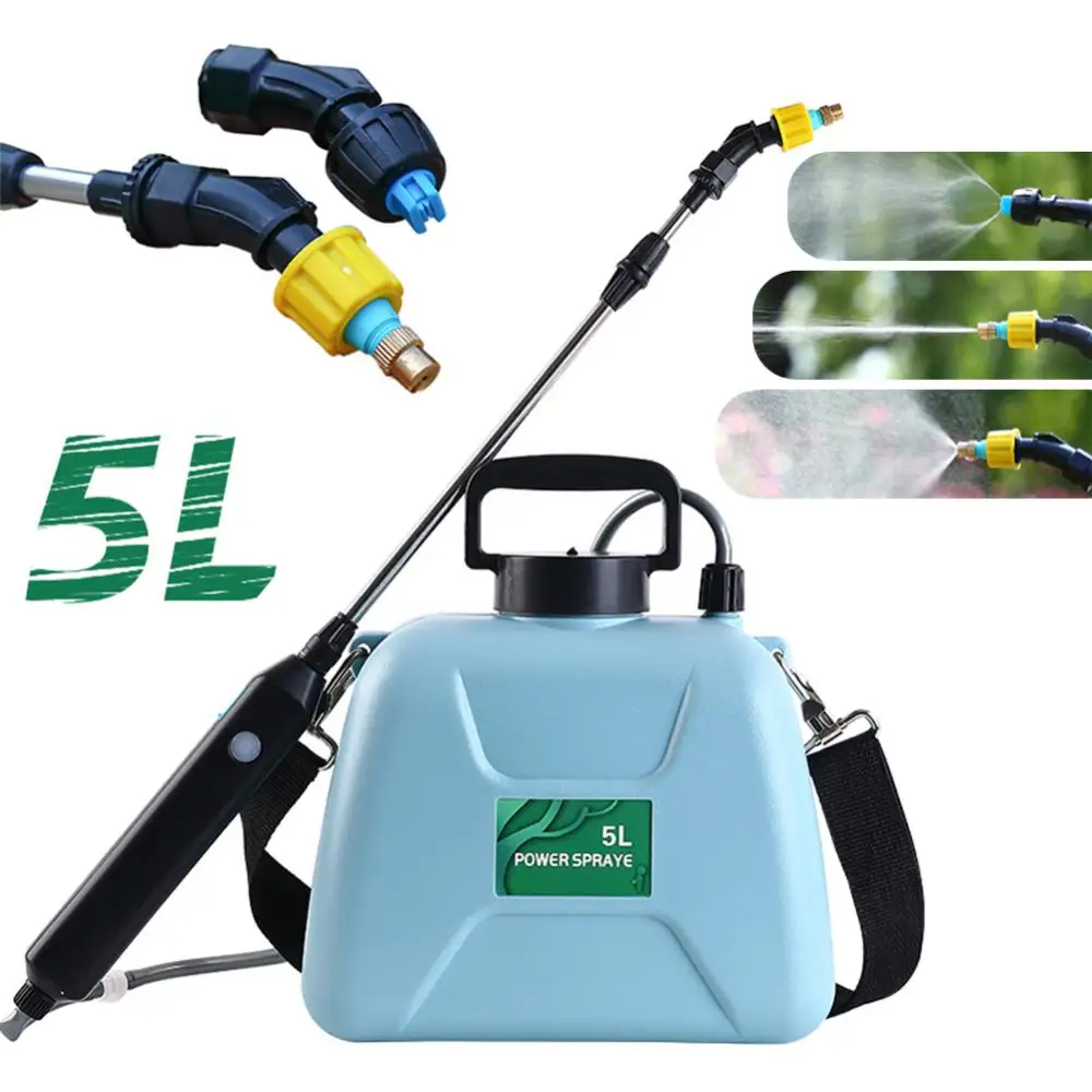 5L Electric Sprayer Back Irrigation Sprayer Rechargeable Agricultural Gardening Tool High Pressure Atomizing Battery Sprayer New
5L Electric Sprayer Back Irrigation Sprayer Rechargeable Agricultural Gardening Tool High Pressure Atomizing Battery Sprayer New