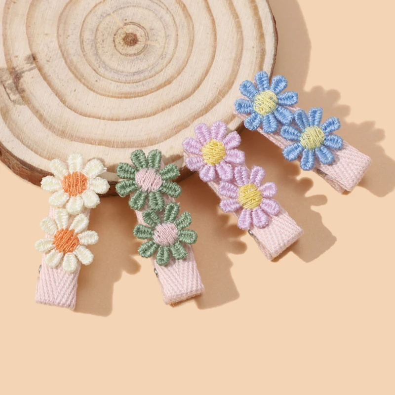 2Pcs/Set Daisy Hairpins Baby Girl Two Flowers Hair Clip Toddler Sweet Hairclips Children Bobby Pin Ins South Korea Accessories
2Pcs/Set Daisy Hairpins Baby Girl Two Flowers Hair Clip Toddler Sweet Hairclips Children Bobby Pin Ins South Korea Accessories