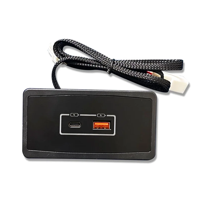 Rear Air Outlet Armrest Box Modified USB TYPE-C Dual-Port Car Fast Charger for Toyota Reiz 2006-2017
Rear Air Outlet Armrest Box Modified USB TYPE-C Dual-Port Car Fast Charger for Toyota Reiz 2006-2017