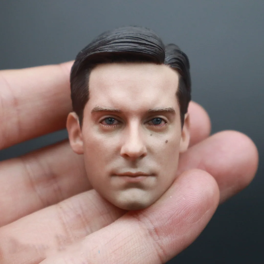 1/6 Scale male head Tobey Maguire Head Sculpt Carving Model Fit 12'' Male Soldier Action Figure Body Dolls
1/6 Scale male head Tobey Maguire Head Sculpt Carving Model Fit 12'' Male Soldier Action Figure Body Dolls