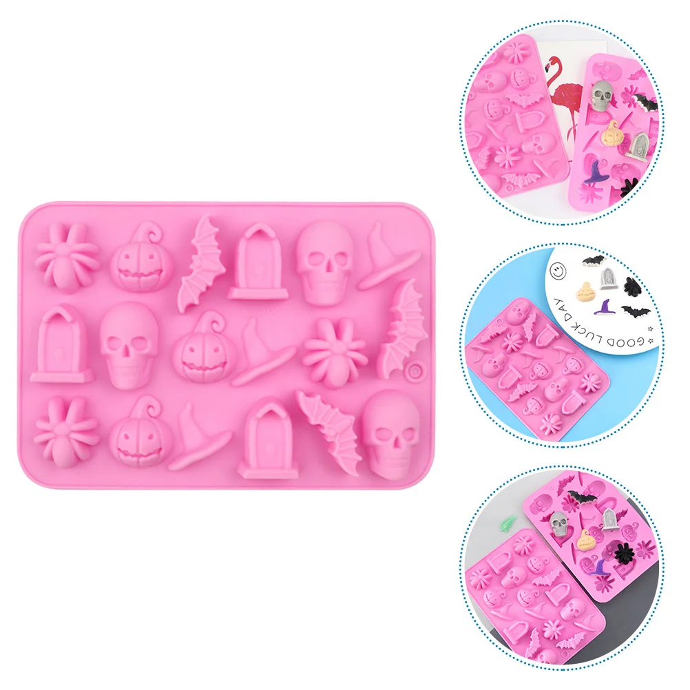 Chocolate Moulds Halloween Silicone Mold Molds For Baking Supplies Soft Silica Gel Lovely Candy
Chocolate Moulds Halloween Silicone Mold Molds For Baking Supplies Soft Silica Gel Lovely Candy