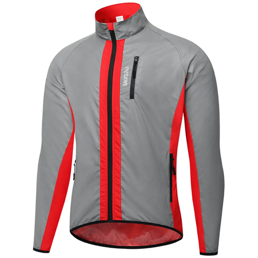 WOSAWE Full Reflective Vest Men's Windbreaker Cycling Jacket Mesh Ciclismo Rainproof Running Sports Jerseys Jacket Bicycle Gilet
WOSAWE Full Reflective Vest Men's Windbreaker Cycling Jacket Mesh Ciclismo Rainproof Running Sports Jerseys Jacket Bicycle Gilet