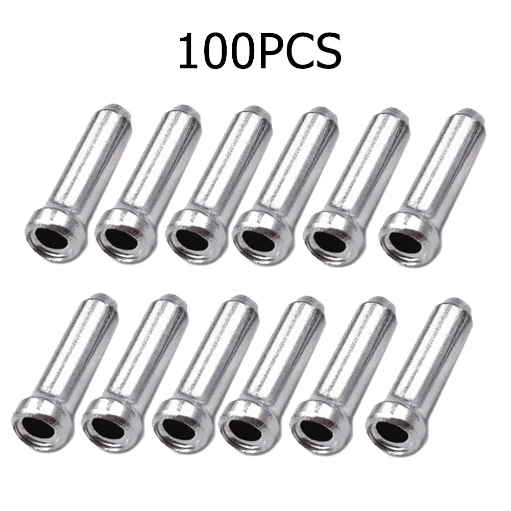 100pcs Bicycle Brake Shifter Cable Tips AluminumBrake Line Derailleur Shift Inner Wire End Caps Tips Crimps MTB Bike Accessories
100pcs Bicycle Brake Shifter Cable Tips AluminumBrake Line Derailleur Shift Inner Wire End Caps Tips Crimps MTB Bike Accessories