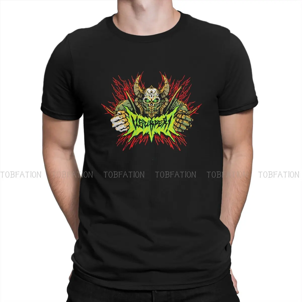 Футболка Usurper в стиле хип-хоп, Повседневная футболка с надписью Doom Game, летняя одежда для мужчин и женщин
Футболка Usurper в стиле хип-хоп, Повседневная футболка с надписью Doom Game, летняя одежда для мужчин и женщин