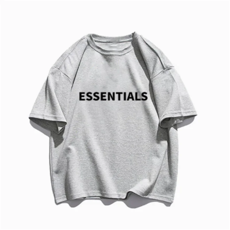 Essentials - Cotton T-shirts for men and women, alphabet print street wear, stylish tops, large size vintage T-shirts, summer
Essentials - Cotton T-shirts for men and women, alphabet print street wear, stylish tops, large size vintage T-shirts, summer