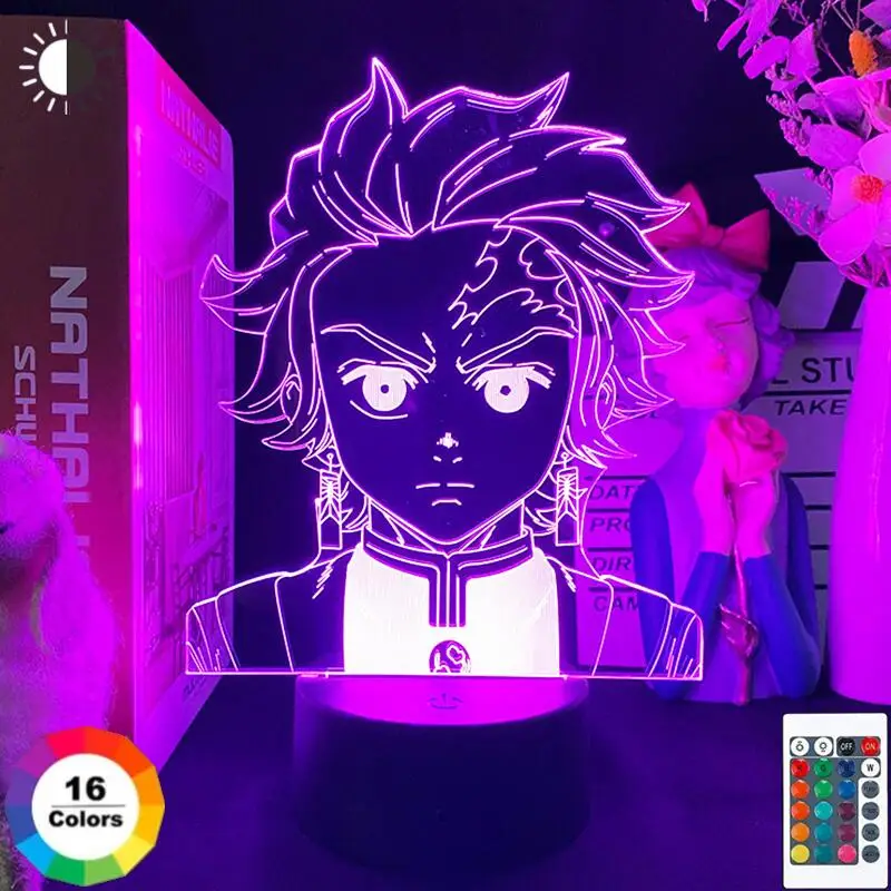 Ночник с 3d рисунком из аниме «рассекающий демонов», лампа для детской комнаты, декор для спальни, светодиодный светильник, рождественский п...
Ночник с 3d рисунком из аниме «рассекающий демонов», лампа для детской комнаты, декор для спальни, светодиодный светильник, рождественский п...