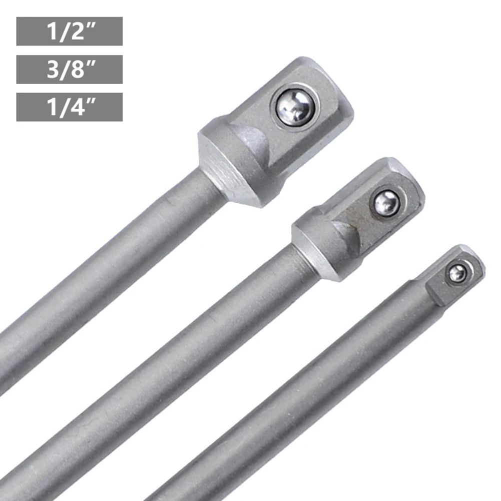 1 Pcs 200mm Drill Socket Adapter 1/4" 3/8'' 1/2'' Square Socket Bar Extension 1/4'' Hex Shank For Impact Driver
1 Pcs 200mm Drill Socket Adapter 1/4" 3/8'' 1/2'' Square Socket Bar Extension 1/4'' Hex Shank For Impact Driver