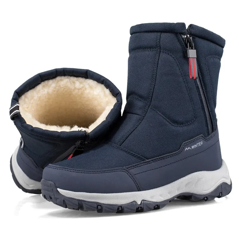 Winter Fashion Thickening Couple Snow Boots Plus Velvet Warm Non-slip Waterproof Men and Women Short Tube Large Cotton Shoes
Winter Fashion Thickening Couple Snow Boots Plus Velvet Warm Non-slip Waterproof Men and Women Short Tube Large Cotton Shoes