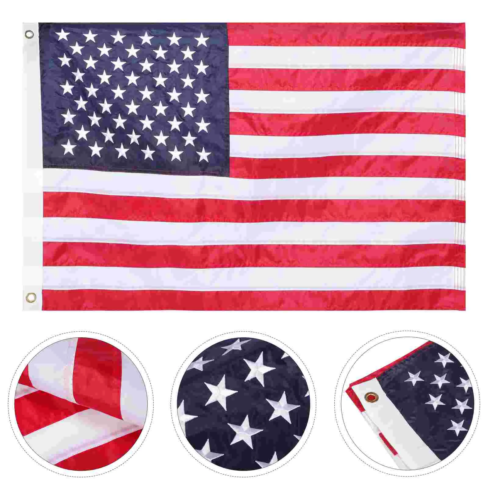 American Flag Embroidery Star American National Flag Party Decorative USA Flag
American Flag Embroidery Star American National Flag Party Decorative USA Flag
