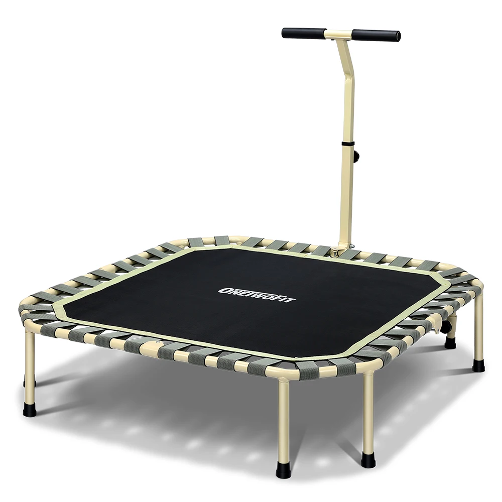 ONETWOFIT - Square Trampoline Quiet Fitness Trampoline Height Adjustable Folding Fitness Trampoline Bungee Jumping Card IJI
ONETWOFIT - Square Trampoline Quiet Fitness Trampoline Height Adjustable Folding Fitness Trampoline Bungee Jumping Card IJI