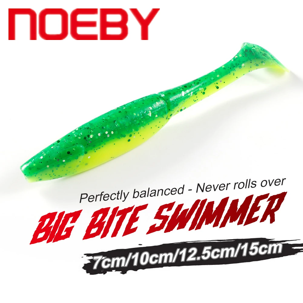Силиконовая рыболовная приманка NOEBY, Мягкая приманка-воблер 7 см 10 см 12,5 см 15 см, для форели
Силиконовая рыболовная приманка NOEBY, Мягкая приманка-воблер 7 см 10 см 12,5 см 15 см, для форели