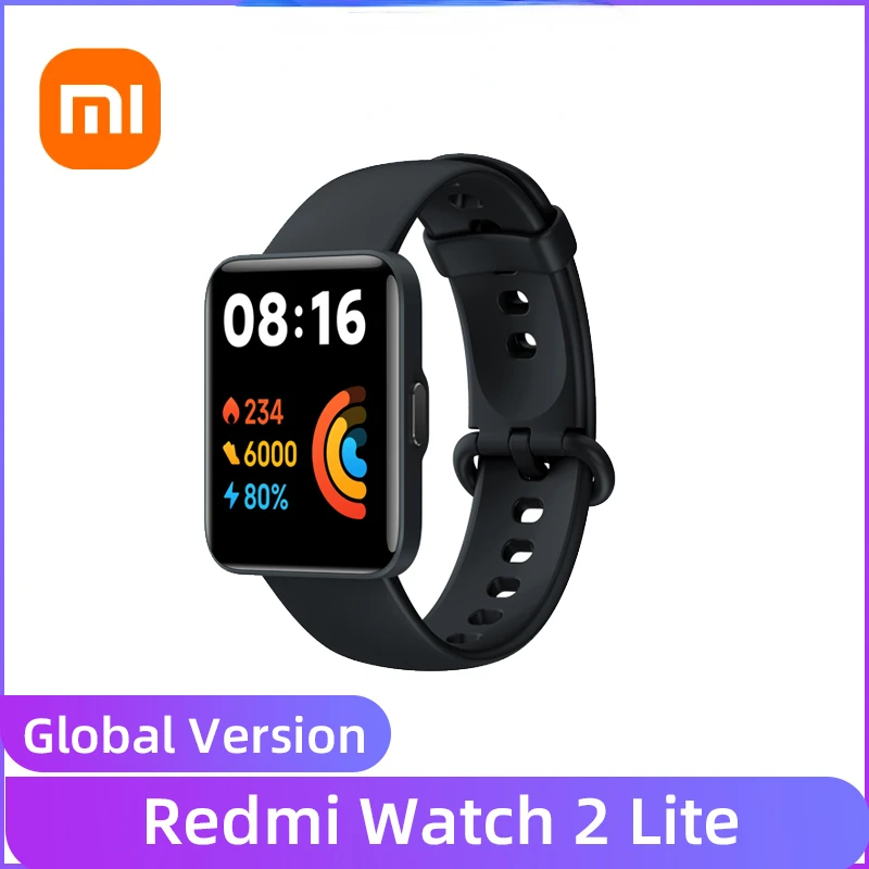 Global Version Xiaomi Redmi Watch 2 Lite Smart Watch Bluetooth 5.0 Mi Band 1.55" HD GPS Smartwatch Blood Oxygen Sport Bracelet
Global Version Xiaomi Redmi Watch 2 Lite Smart Watch Bluetooth 5.0 Mi Band 1.55" HD GPS Smartwatch Blood Oxygen Sport Bracelet