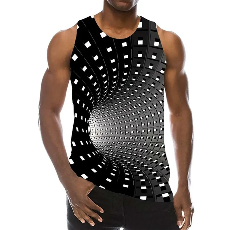 Tank Top For Men 3D Print Psychedelic Hole Sleeveless Fashion Pattern Tops Graphic Plus Size Man Clothing Casual Tanks
Tank Top For Men 3D Print Psychedelic Hole Sleeveless Fashion Pattern Tops Graphic Plus Size Man Clothing Casual Tanks