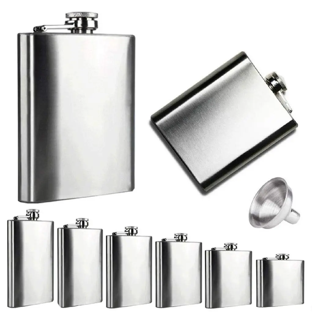 Mini Hip Flask Drinker Alcohol Bottle Portable Drinkware Stainless Steel 4 5 6 7 8 9 10 18 oz Liquor Alcohol Bottle Flask
Mini Hip Flask Drinker Alcohol Bottle Portable Drinkware Stainless Steel 4 5 6 7 8 9 10 18 oz Liquor Alcohol Bottle Flask