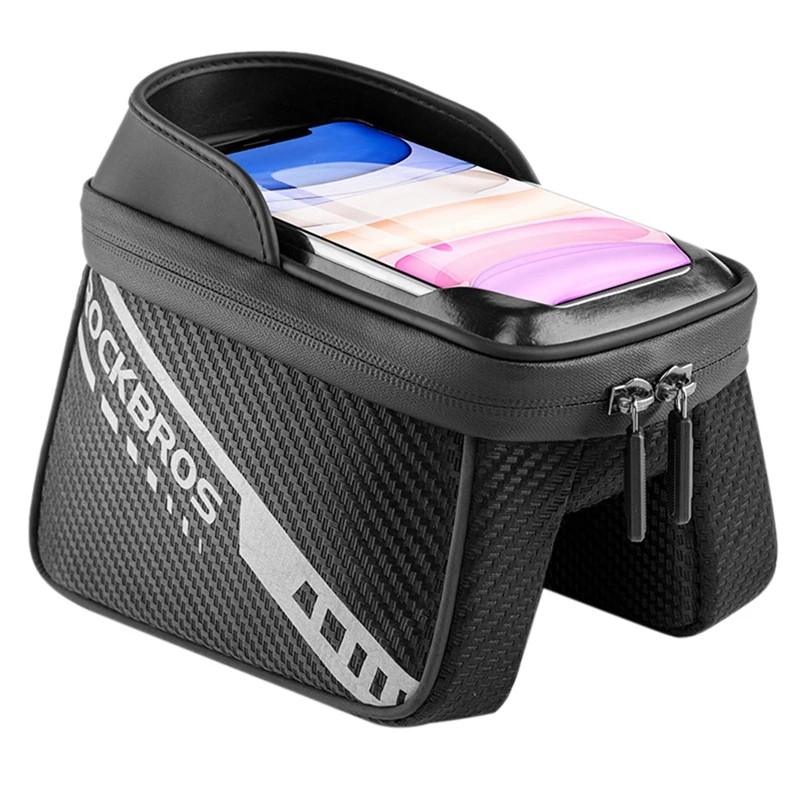 ROCKBROS Bicycle Bag Front Beam Bag Mountain Bike Saddle Bag Mobile Phone Touch Screen Riding Bag
ROCKBROS Bicycle Bag Front Beam Bag Mountain Bike Saddle Bag Mobile Phone Touch Screen Riding Bag