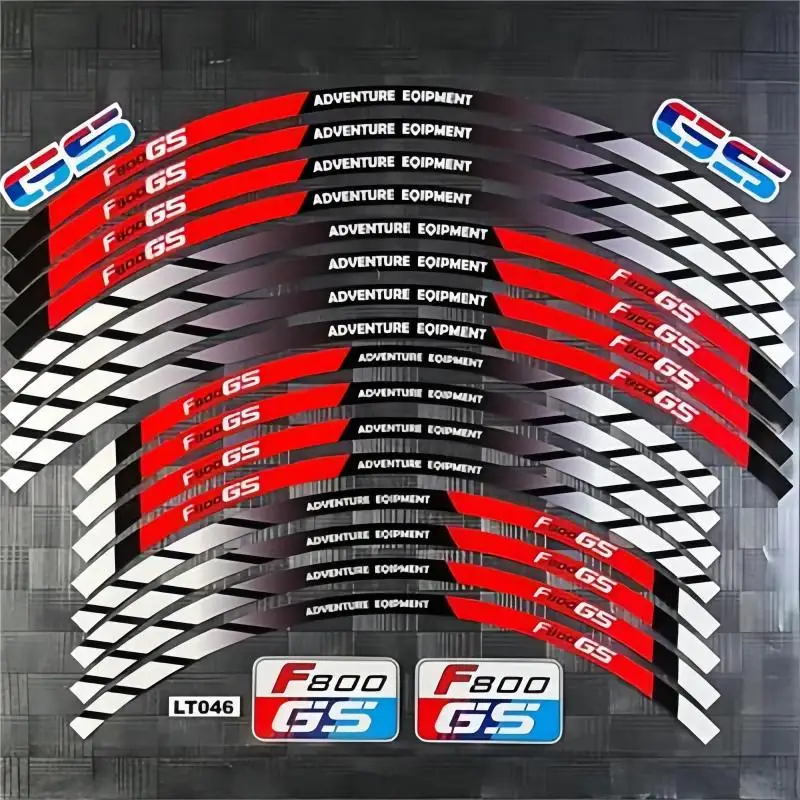 Для BMW F800GS F750GS, Светоотражающая наклейка на ступицу колеса мотоцикла, раму колеса, шину, наклейка с окантовкой, передняя R19 и задняя R17
Для BMW F800GS F750GS, Светоотражающая наклейка на ступицу колеса мотоцикла, раму колеса, шину, наклейка с окантовкой, передняя R19 и задняя R17