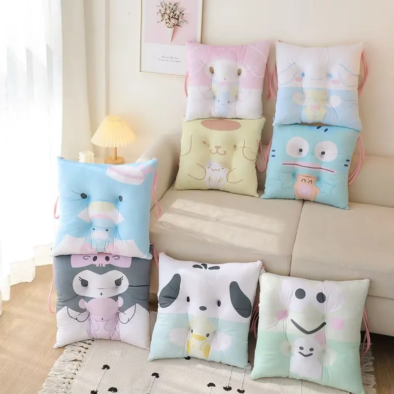 Sanrio Kawaii Anime Kuromi My Melody Girly Heart Cute Cartoon Personality Cinnamoroll Office Chair Cushion Toy for Girls
Sanrio Kawaii Anime Kuromi My Melody Girly Heart Cute Cartoon Personality Cinnamoroll Office Chair Cushion Toy for Girls