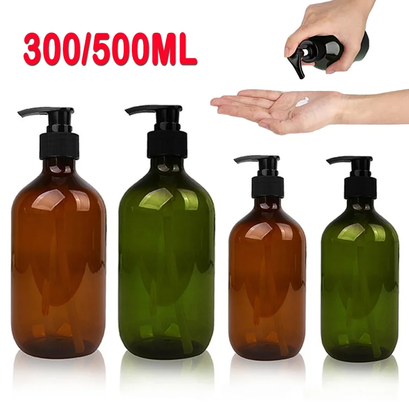 300/500ml Bathroom Soap Dispensers Amber Shampoo Air Lotion Container Press Foam Pump Bottle for Bath Soap Gel Bathroom Tool
300/500ml Bathroom Soap Dispensers Amber Shampoo Air Lotion Container Press Foam Pump Bottle for Bath Soap Gel Bathroom Tool