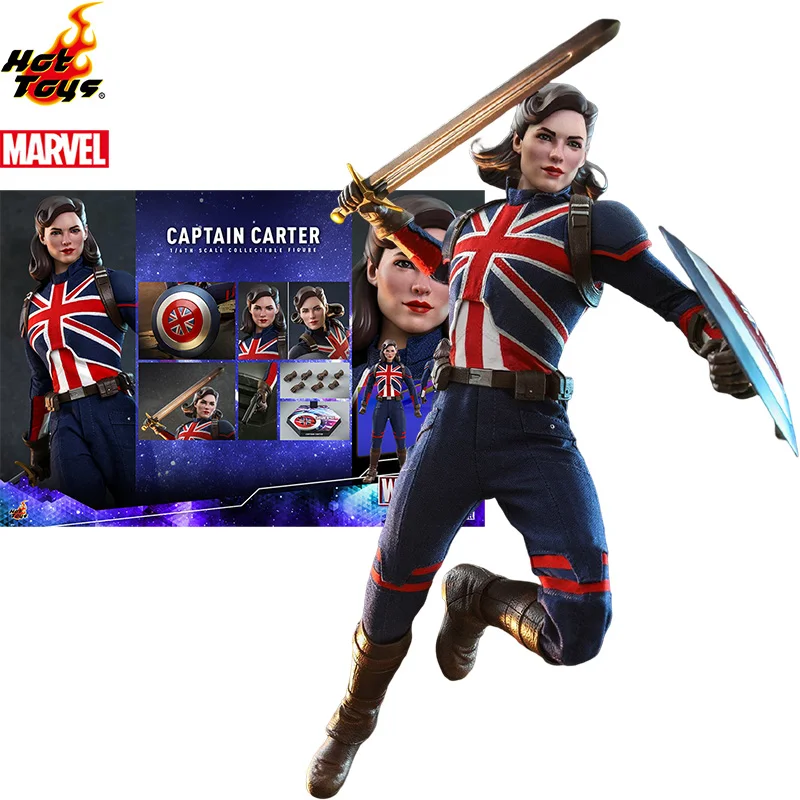 Hottoys TMS059 1/6 Marvel анимация что, если... Капитан Великобритании Маргарит Пегги Картер вера. ПВХ аниме экшн-фигурки Soldie Model
Hottoys TMS059 1/6 Marvel анимация что, если... Капитан Великобритании Маргарит Пегги Картер вера. ПВХ аниме экшн-фигурки Soldie Model