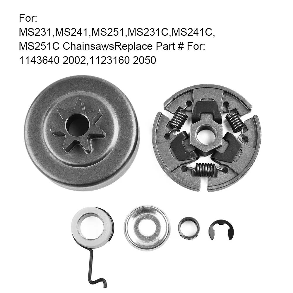 Chainsaw Parts Sprocket Cover Kit Clutch Drum Spur MS231 MS251 Sprocket 1143 2002 640 Chainsaw Clutch Cover Kit
Chainsaw Parts Sprocket Cover Kit Clutch Drum Spur MS231 MS251 Sprocket 1143 2002 640 Chainsaw Clutch Cover Kit