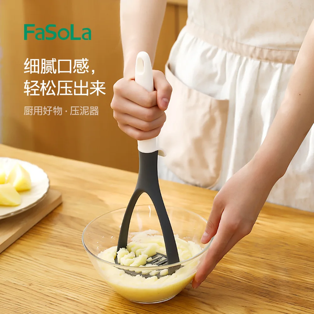 Youpin Potato Squash Masher Non-slip Handle Hangable Easy To Clean Manual Baby Food Supplement Kitchen Tools
Youpin Potato Squash Masher Non-slip Handle Hangable Easy To Clean Manual Baby Food Supplement Kitchen Tools