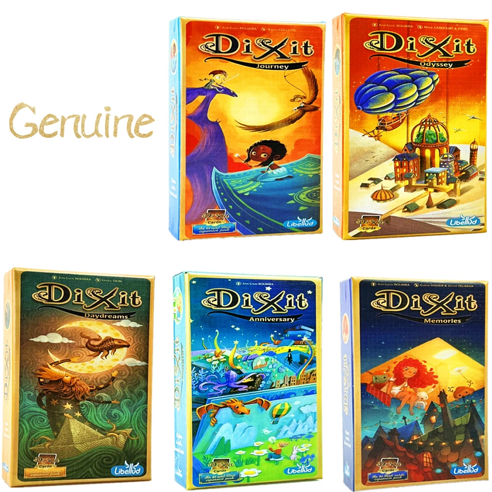 

Genuine Dixit Stella Quest English Expansion Board Game for The Whole Family Base Cards Strategy Holiday Humor Family Camping