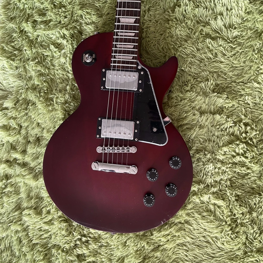 Free Shipping In Stock 6 Strings Electric Guitar Nitrocellulose Paint Red Electric guitars on order Guitarra
Free Shipping In Stock 6 Strings Electric Guitar Nitrocellulose Paint Red Electric guitars on order Guitarra