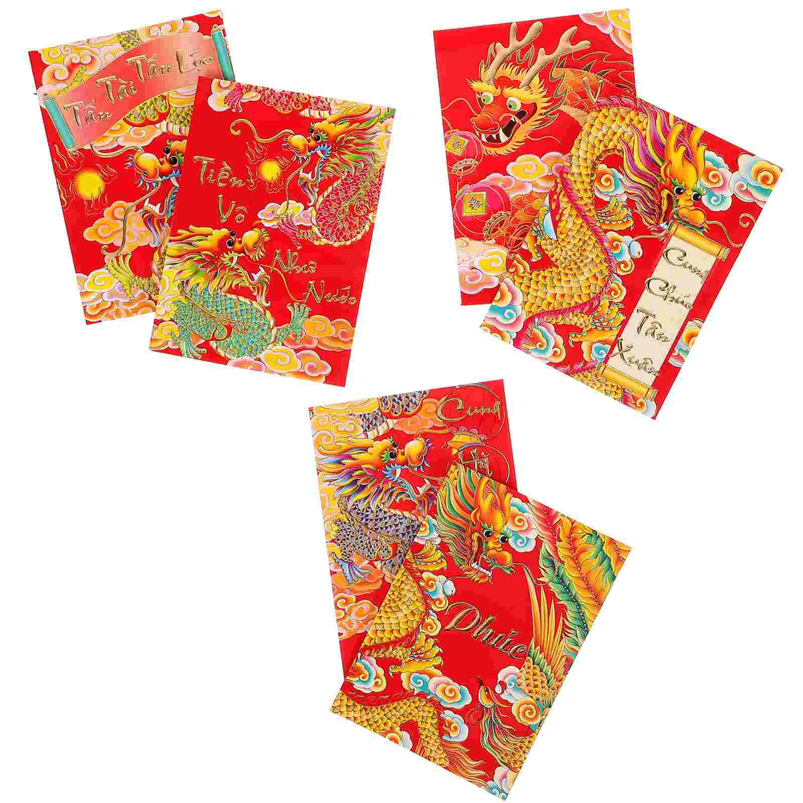 6 Pcs Chinese New Year Red Packets Paper Festival Envelope Dragon Style 2024 Money Bag For
6 Pcs Chinese New Year Red Packets Paper Festival Envelope Dragon Style 2024 Money Bag For