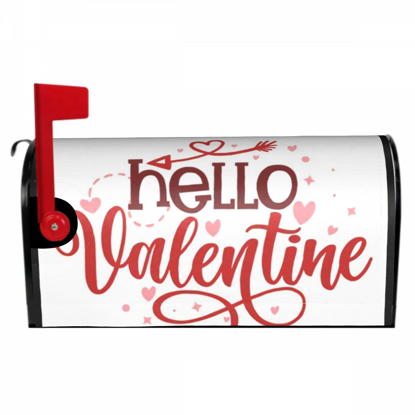 Hello Valentine Magnetic Mailbox Cover Standard Size Romantic Valentine's Day Wooden Plank Design Post Box Cover Garden Outdoor
Hello Valentine Magnetic Mailbox Cover Standard Size Romantic Valentine's Day Wooden Plank Design Post Box Cover Garden Outdoor