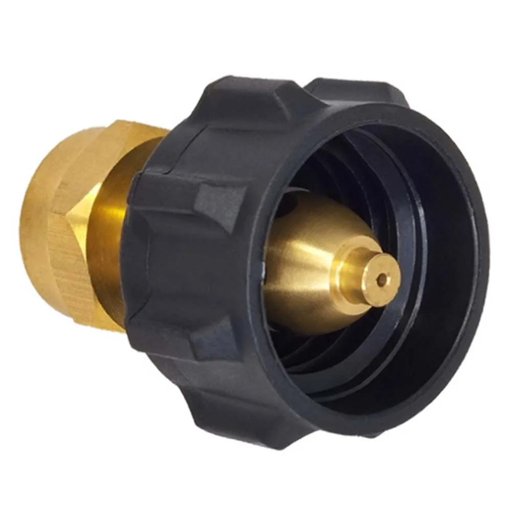 Convenient Propane Refill Coupler Brass Tank Adapter for 1 Lb Cylinders compatible with For QCC1 Regulator Valve
Convenient Propane Refill Coupler Brass Tank Adapter for 1 Lb Cylinders compatible with For QCC1 Regulator Valve