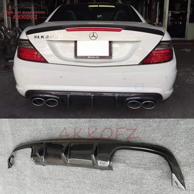 For Benz SLK Class R171 R172 SLK200 SLK55 2005-2019 Carbon fiber Rear Bumper Lip Spoiler Diffuser Cover (Only for AMG version)
For Benz SLK Class R171 R172 SLK200 SLK55 2005-2019 Carbon fiber Rear Bumper Lip Spoiler Diffuser Cover (Only for AMG version)