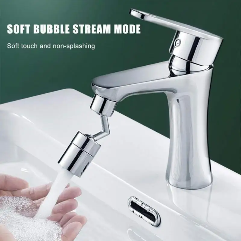 720° Faucet Aerator Water Saving Nozzle Adjustable Water Filter Diffuser Dual-mode Water Extension Bubbler Kitchen Accessories
720° Faucet Aerator Water Saving Nozzle Adjustable Water Filter Diffuser Dual-mode Water Extension Bubbler Kitchen Accessories